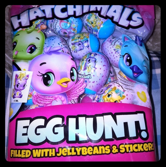 Hatchimals Other - Hatchimals eggs with jelly beans and stickers